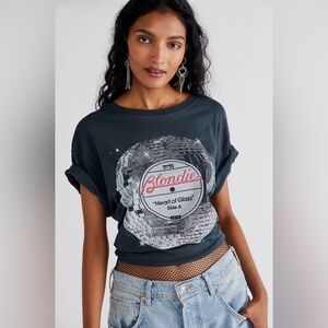 ‼️RARE‼️🎸DAYDREAMER🎸🔥Blondie Heart Of Glass—XS